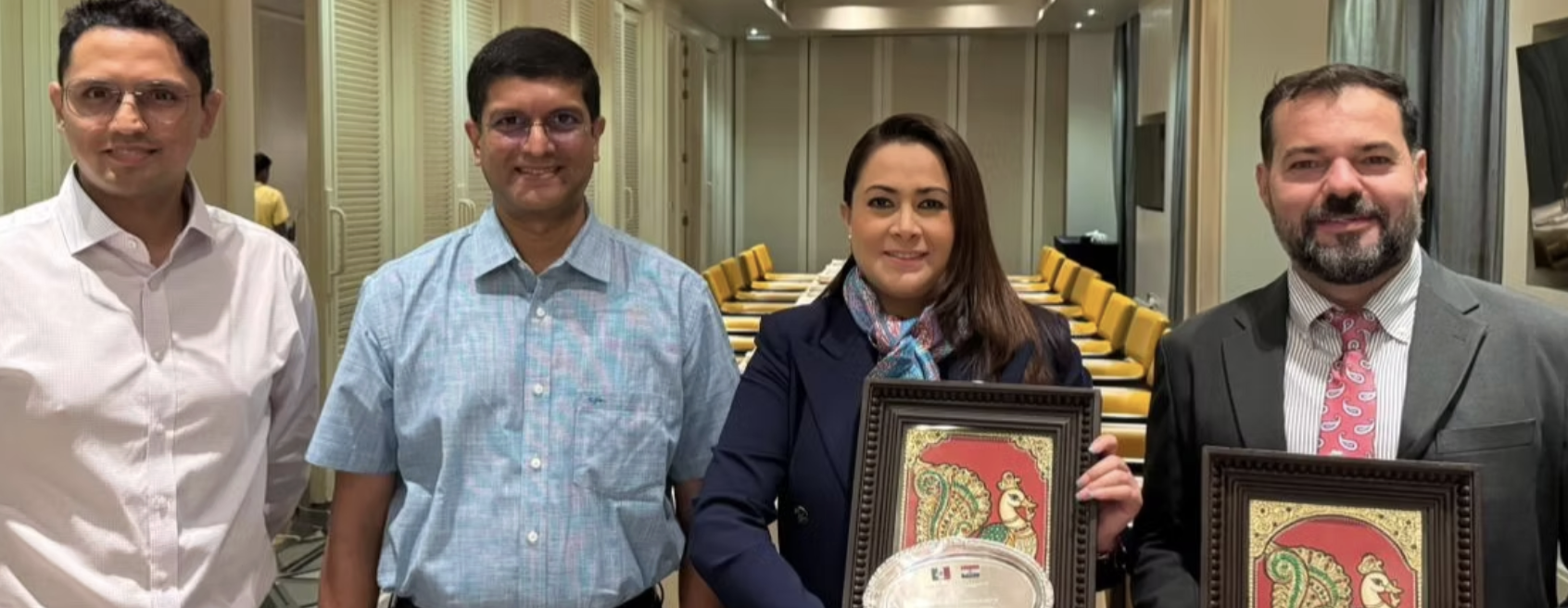 CON BUENOS OJOS VEN A AGUASCALIENTES INVERSIONISTAS DE LA INDIA